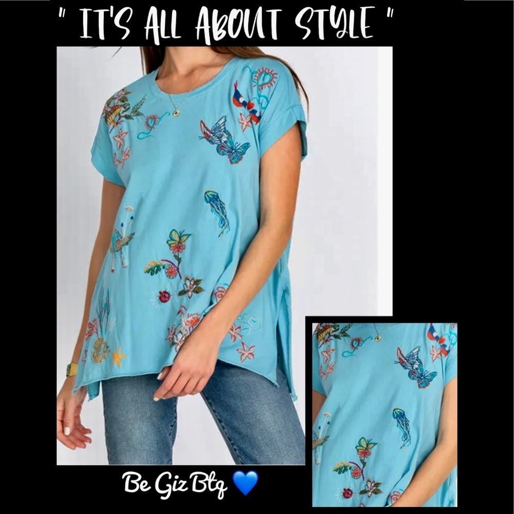 🔥🔥🔥ONE ITEM DEAL OF THE DAY JOHNNY WAS TUNIC MEDIUM Reduced Buy Now & Save - Picture 4 of 11